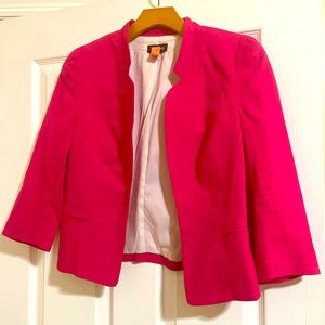 BEBE Preowned 3piece set Blazer Jacket, Dress & Skirt Fuchsia Pink